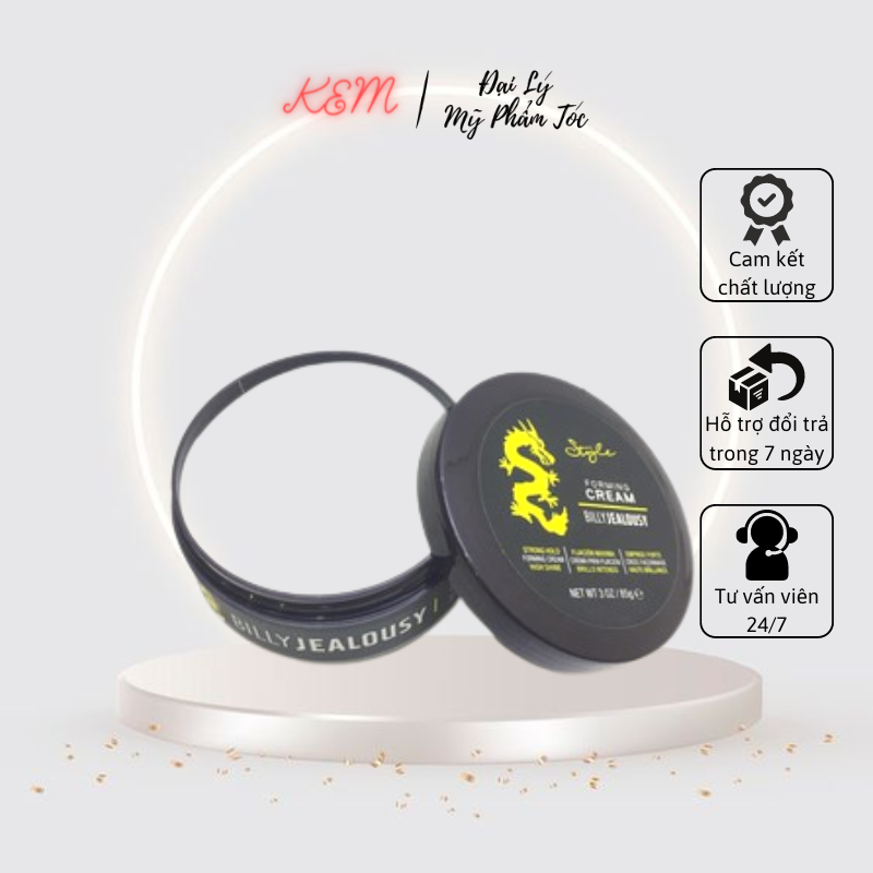 Sáp vuốt tóc rồng billy jealousy mỹ 85g kem