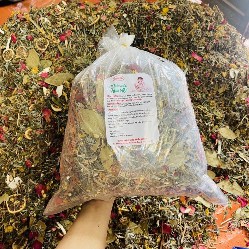 [HCM]1KG THẢO MỘC XÔNG MẶT HANDMADE (SỈ) [ Ảnh Thật ]