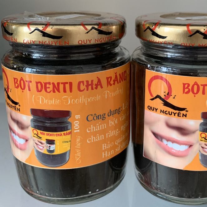 Bột Đenti chà răng