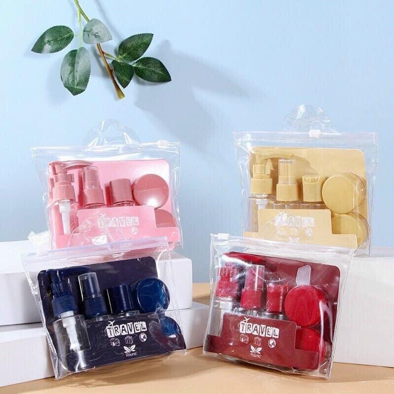 Combo bộ chiết mỹ phẩm siêu xinh 6 món