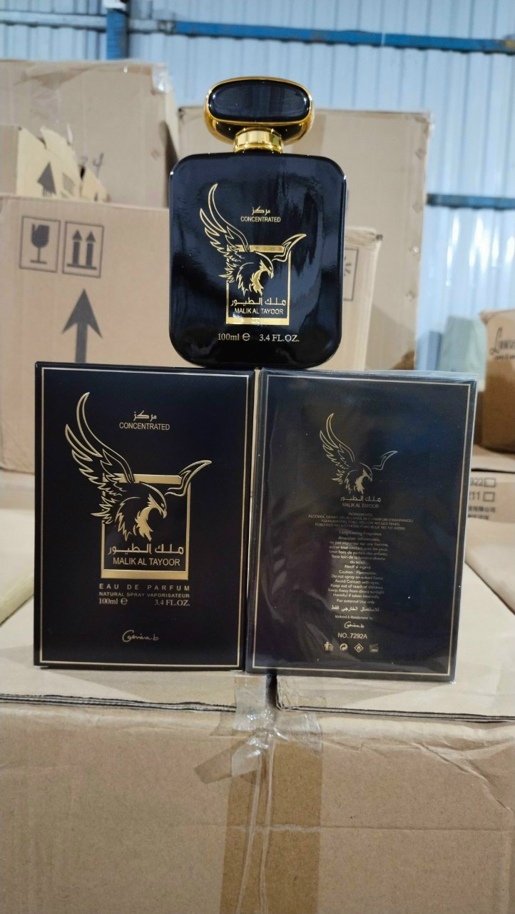 Nước hoa Dubai MALIK AL TAYOOR Đại Bàng Đen 100ml