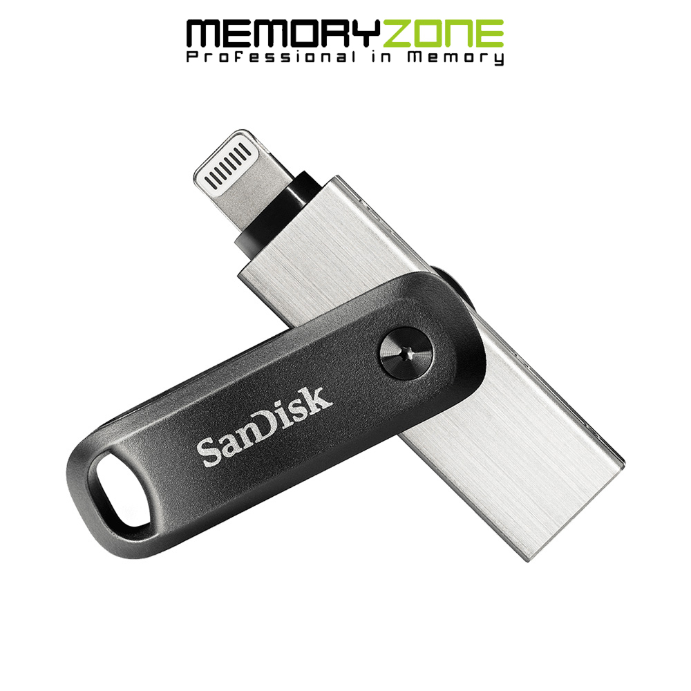 [HCM]USB Sandisk iXpand Go OTG for Iphone Ipad 128GB SDIX60N-128G-GN6NE