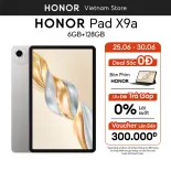 [TẶNG BÀN PHÍM] Máy Tính Bảng Honor Pad X9a | Bộ nhớ 6GB+128GB | Pin 8300mAh | Chip Snapdragon 685 | Bảo hành 18 Tháng