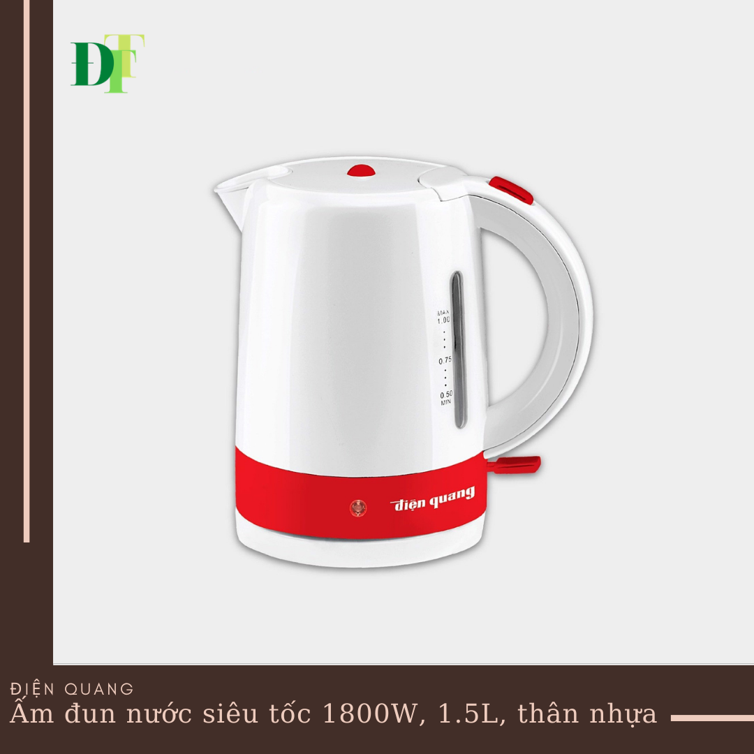 Ấm đun nước siêu tốc điện quang đq ekt03 1815
