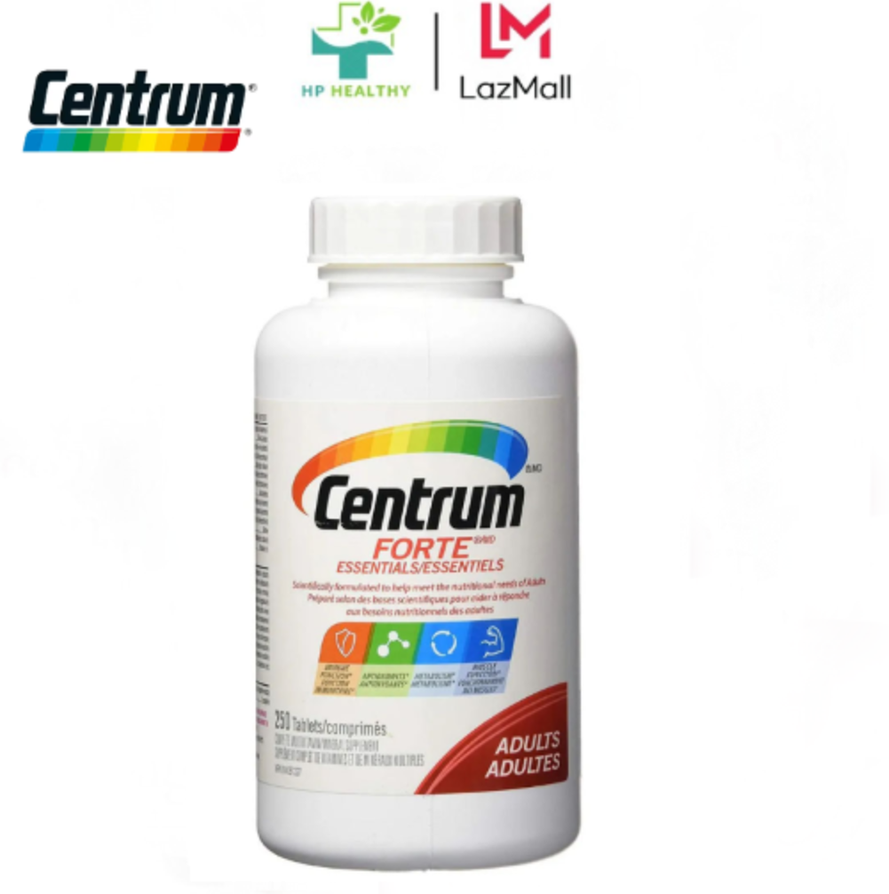 Viên Vitamin dành cho người lớn Centrum Adults Forte Essentials 100 viên