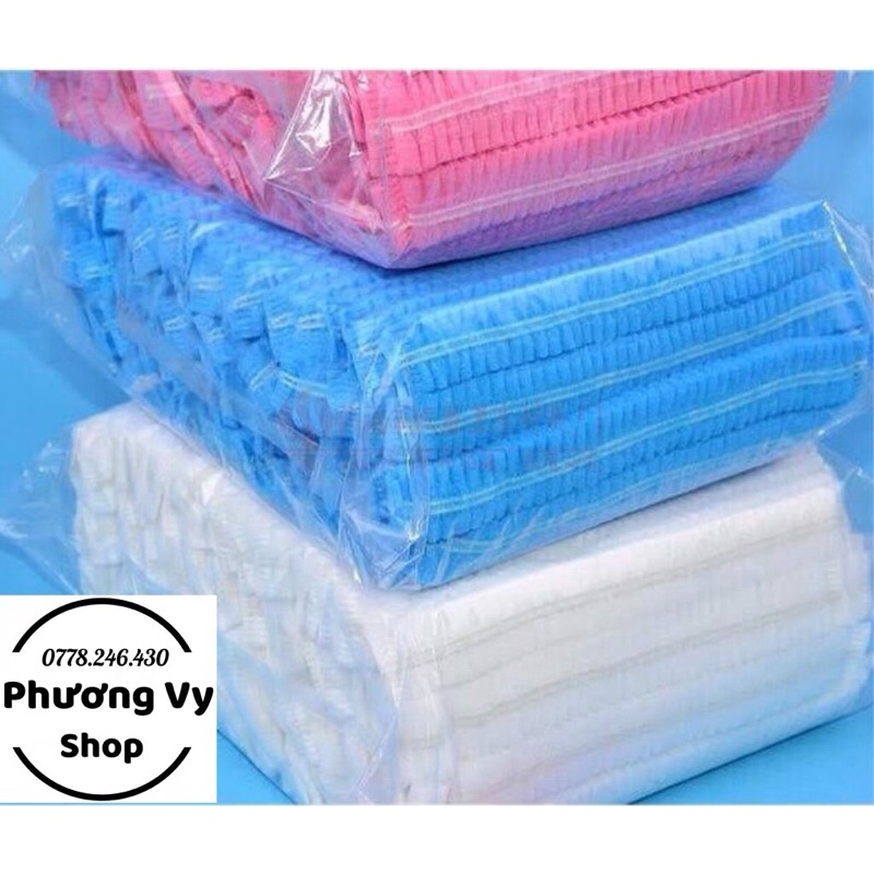 Mũ chụp y tế bịch 100 chiếc