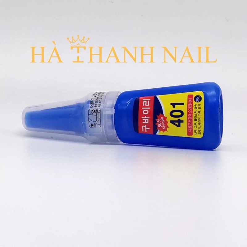 Keo 401 gắn móng, đính đá nail