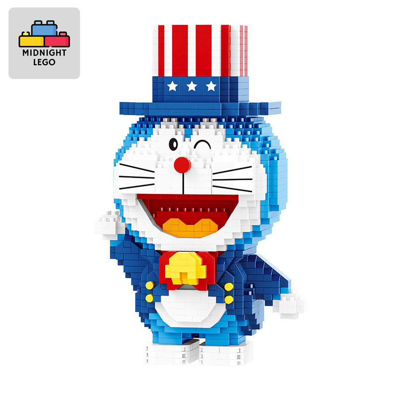 Bộ xếp hình doraemon lego, đồ chơi lắp ráp doraemon, hoạt hình doraemon