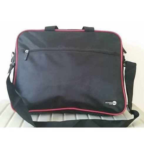 Cặp Laptop Dell 15.6 Inch Viền đỏ cá tính, Cặp văn phòng, Cặp chống sốc