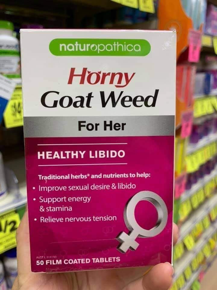 Naturopathica Horny Goat Weed For Her 50 viên