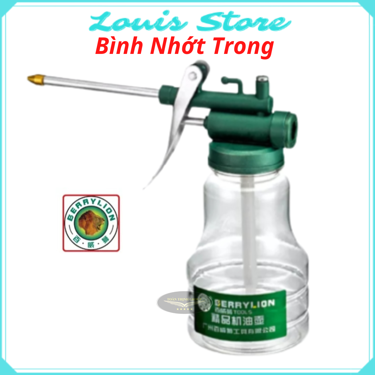 Bình phun xịt dầu nhớt berrylion cao cấp - bình bơm dầu nhớt cao cấp