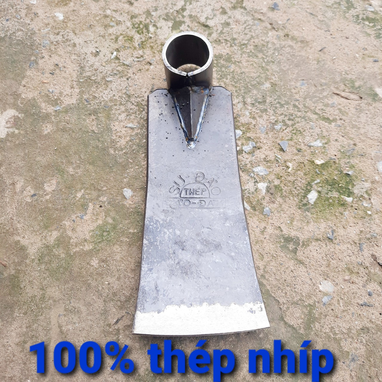 Combo 4 cuốc nhíp đào đất, trồng cây chắc khỏe nhíp xe 100%-nhíp xịn dài