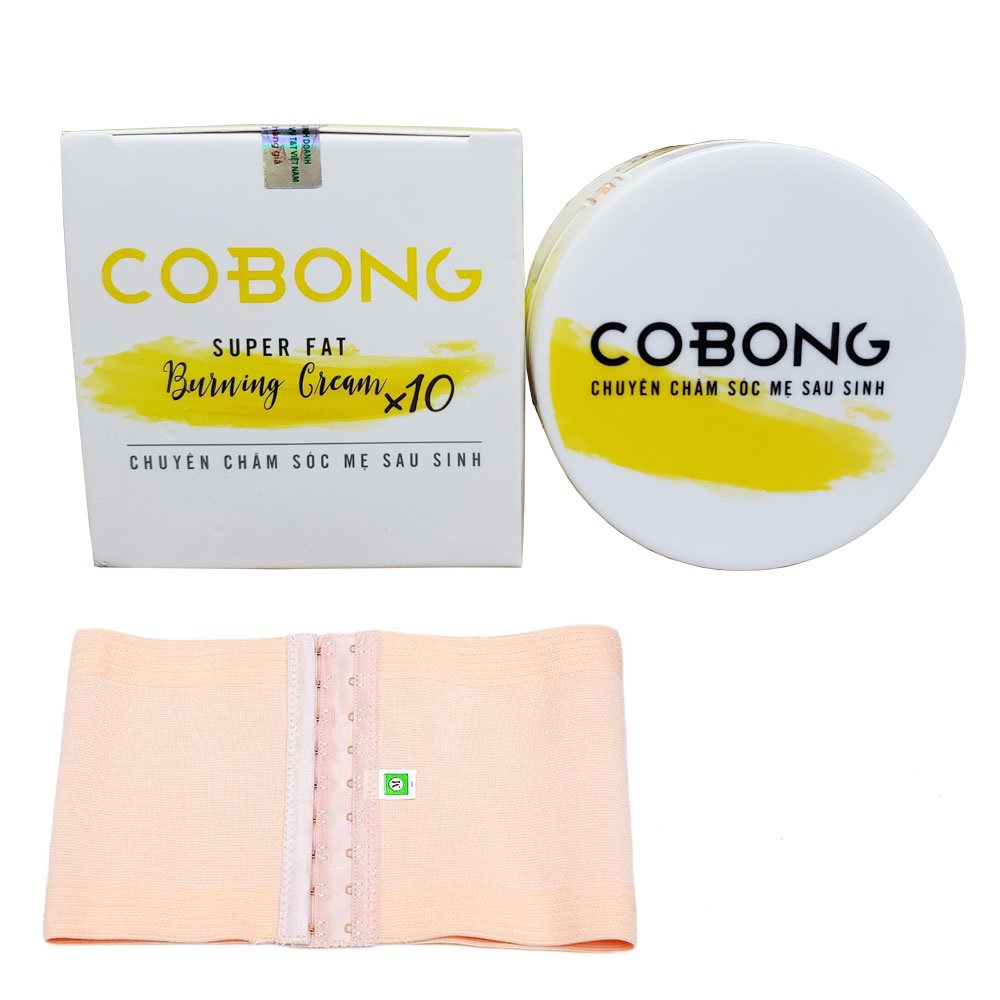 Kem tan mỡ Cô Bông x10 giảm mỡ bụng tặng NỊT BỤNG