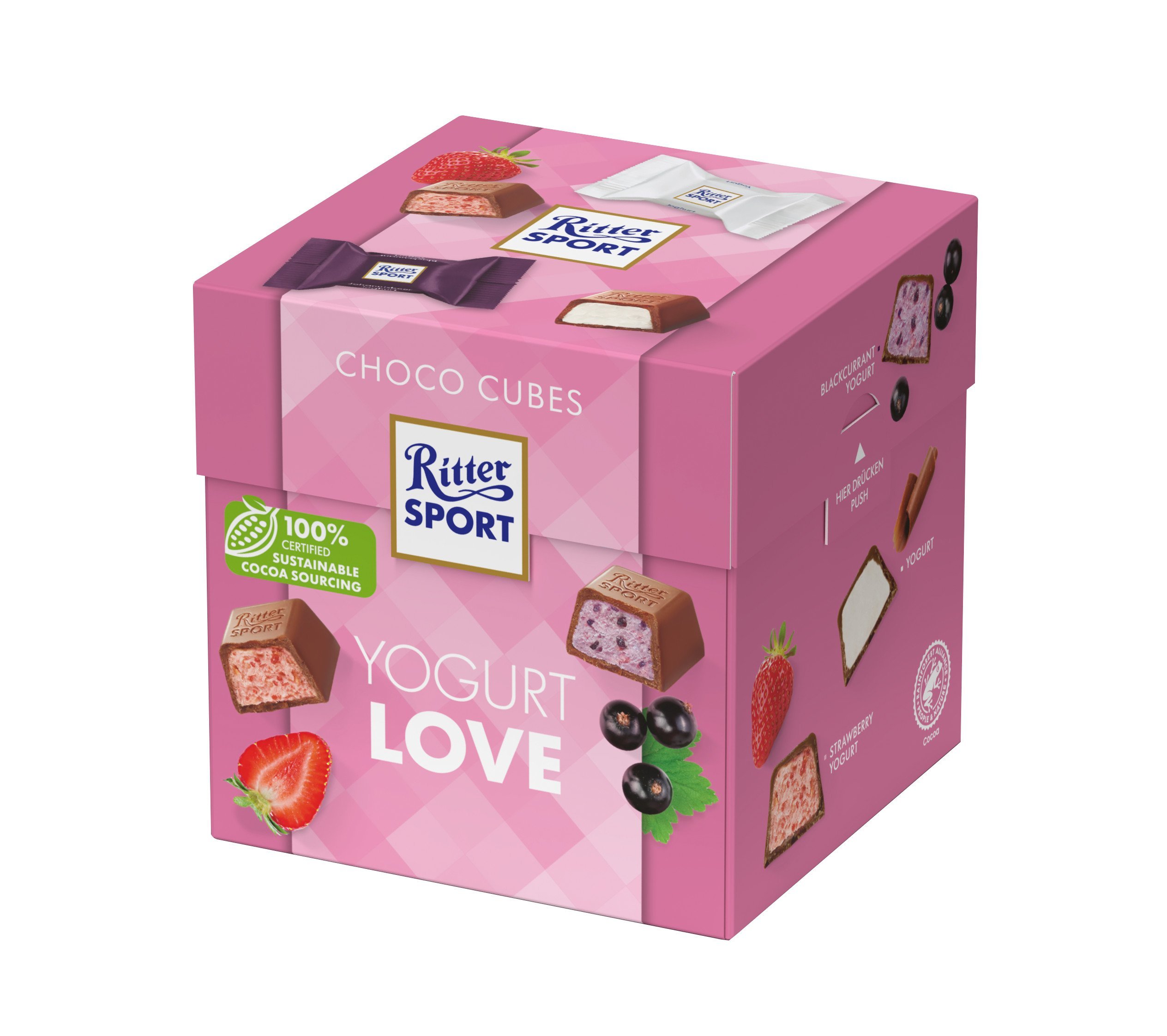 Ritter Sport Choco Cubes Yogurt Love 176g