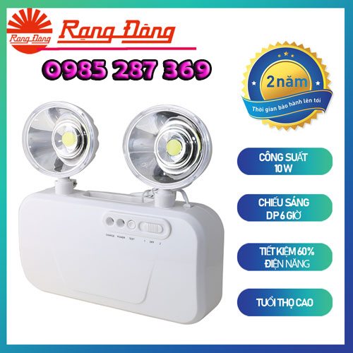 Đèn LED Khẩn cấp 10W Rạng Đông D KC02-10W