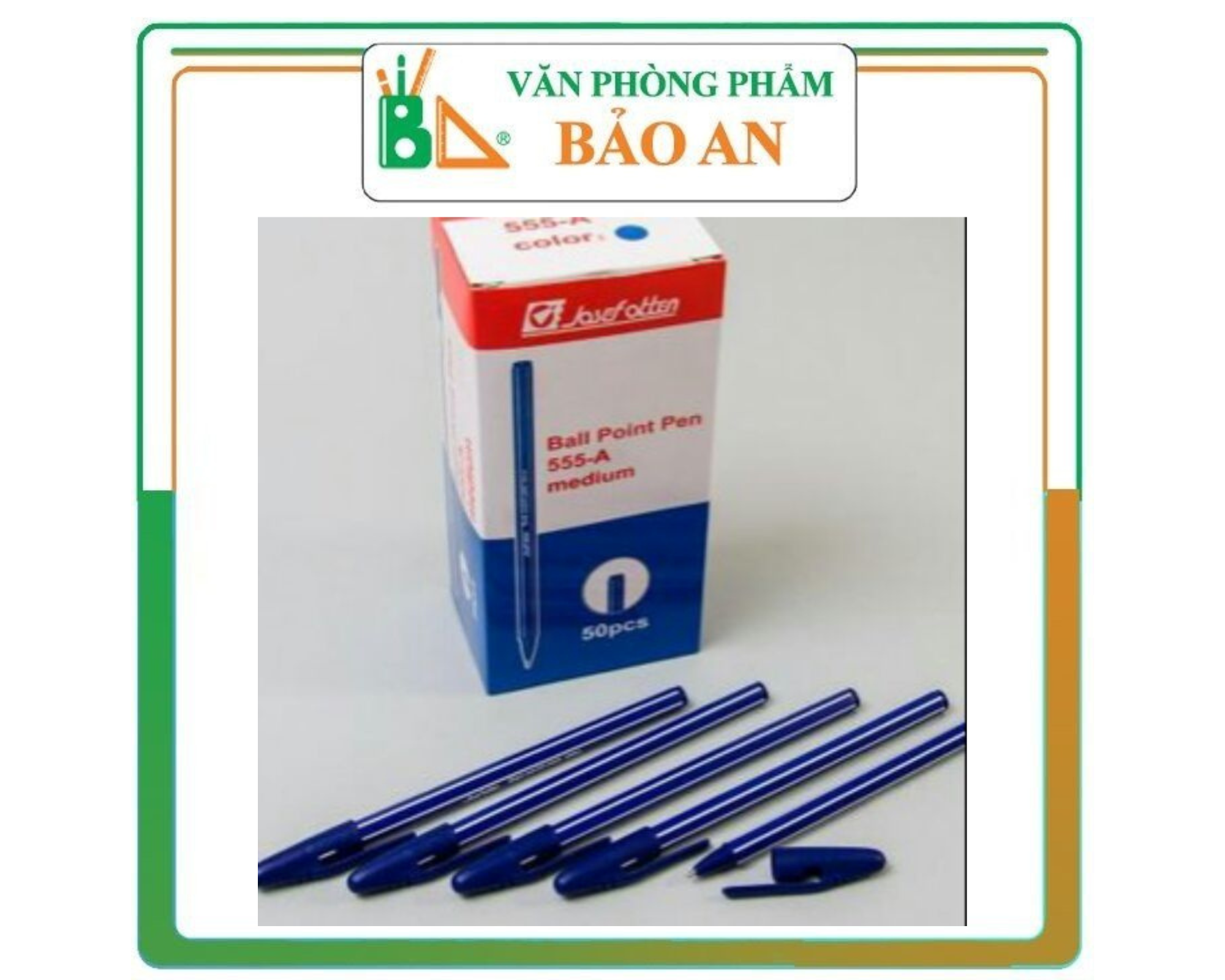 Bút bi aihao 555 - văn phòng phẩm bảo an