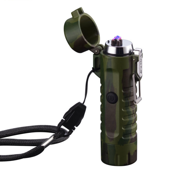 [HCM]Bật Lửa Điện Tử Chống Nước có đen pin cao cấp tiện ích