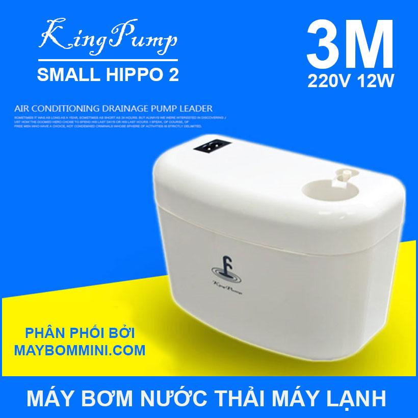 Máy bơm nước thải máy lạnh cao cấp Kingpump 220V 3M 30L