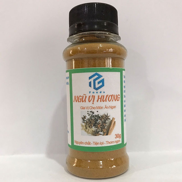 Bột Ngũ Vị Hương Hũ 30g, ướp thịt cho món chiên, nướng, kho thơm ngon chuẩn vị