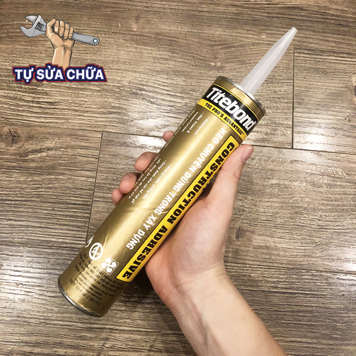 Keo dán đa năng ngành xây dựng Titebond chuyên dán gỗ, sứ, gạch, kim loại