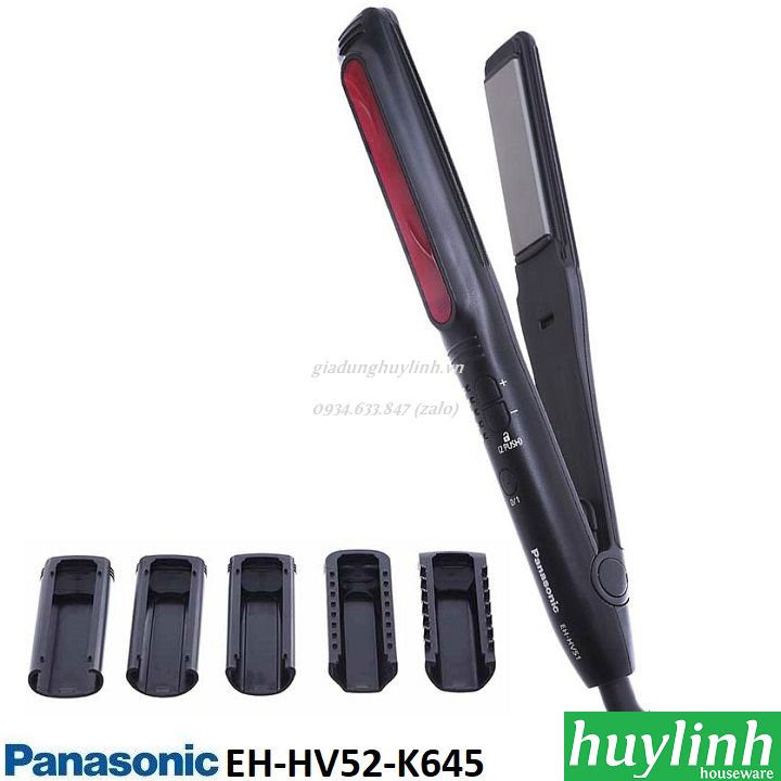 [HCM]Máy tạo kiểu tóc uốn duỗi Panasonic EH-HV52-K645 - Thái Lan - Chính hãng