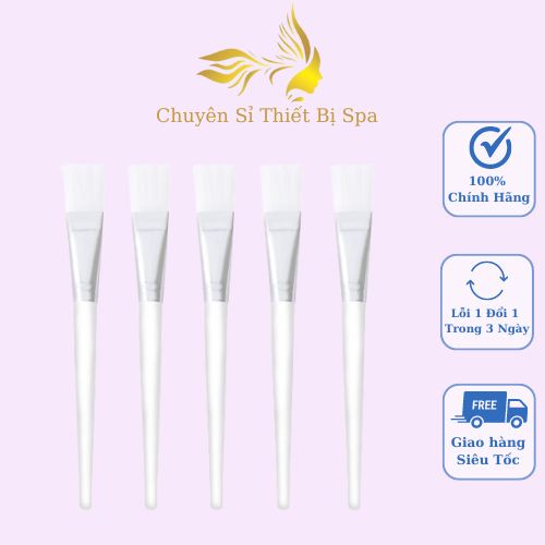 Chổi Đắp Mặt Nạ | Chổi cọ cán trong dùng đắp mặt nạ trong spa
