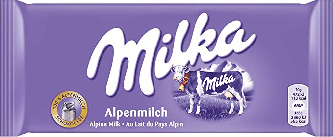 Socola Milka Alpenmilch Nội Địa Đức 100g