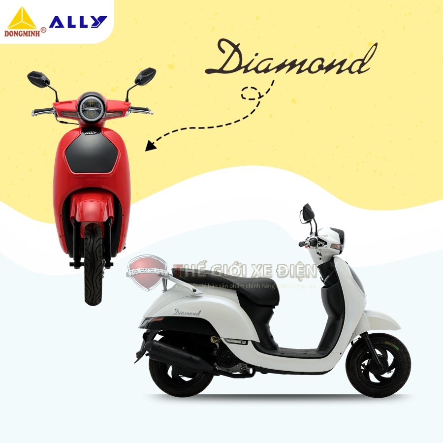 Xe máy 50cc Diamond Aly