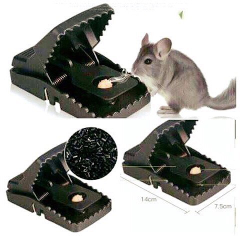 [MIỄN PHÍ VẬN CHUYỂN] Bẫy chuột nhựa, chắc chắn, sập bẫy là ăn ngay