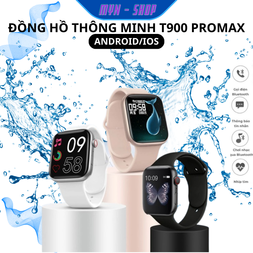 Đồng Hồ Thông Minh Bluetooth T2000 Pro Max Chống Nước - Viền Thép - Đồng Hồ Quản Lý Giấc Ngủ - Đồng Hồ Theo Dõi Sức Khỏe Bluetooth Theo Dõi Nhịp Tim Cho Nam/Nữ Đồng Hồ Thông Minh Android IOS - Bảo Hành 12 Tháng 1 Đổi 1