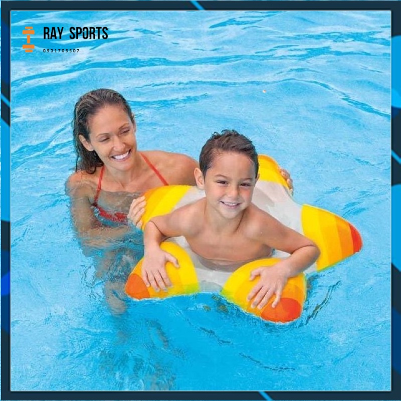 Phao bơi hình ngôi sao, phao bơi Intex cho bé _ Raysports