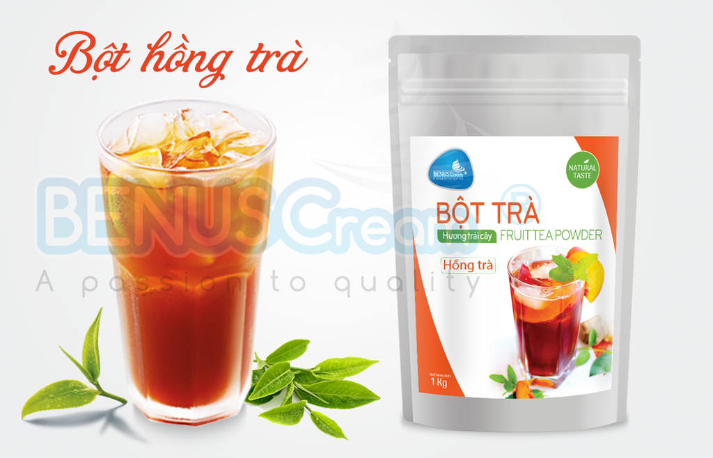 Bột hồng trà hòa tan benuscream