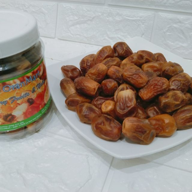 1 Kg 2 hộp chà là Ấn Độ sấy khô dẻo ngon loại đặt biệt.