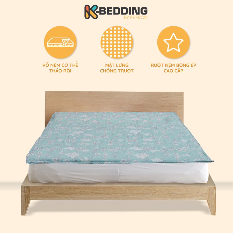 Nệm đa năng MicroTencel K-Bedding - Giao màu ngẫu nhiên