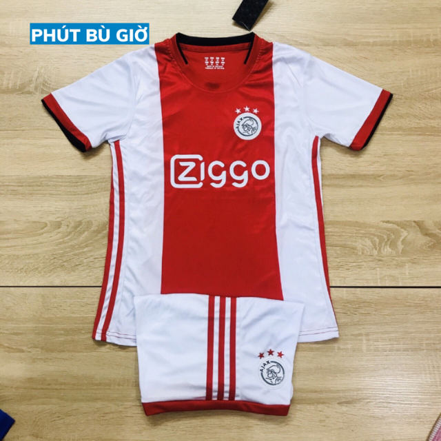 [ẢNH THẬT] Bộ Quần Áo Bóng Đá, Áo Đá Banh Trẻ Em CLB AJAX Mẫu Mới - Phút Bù Giờ Sport