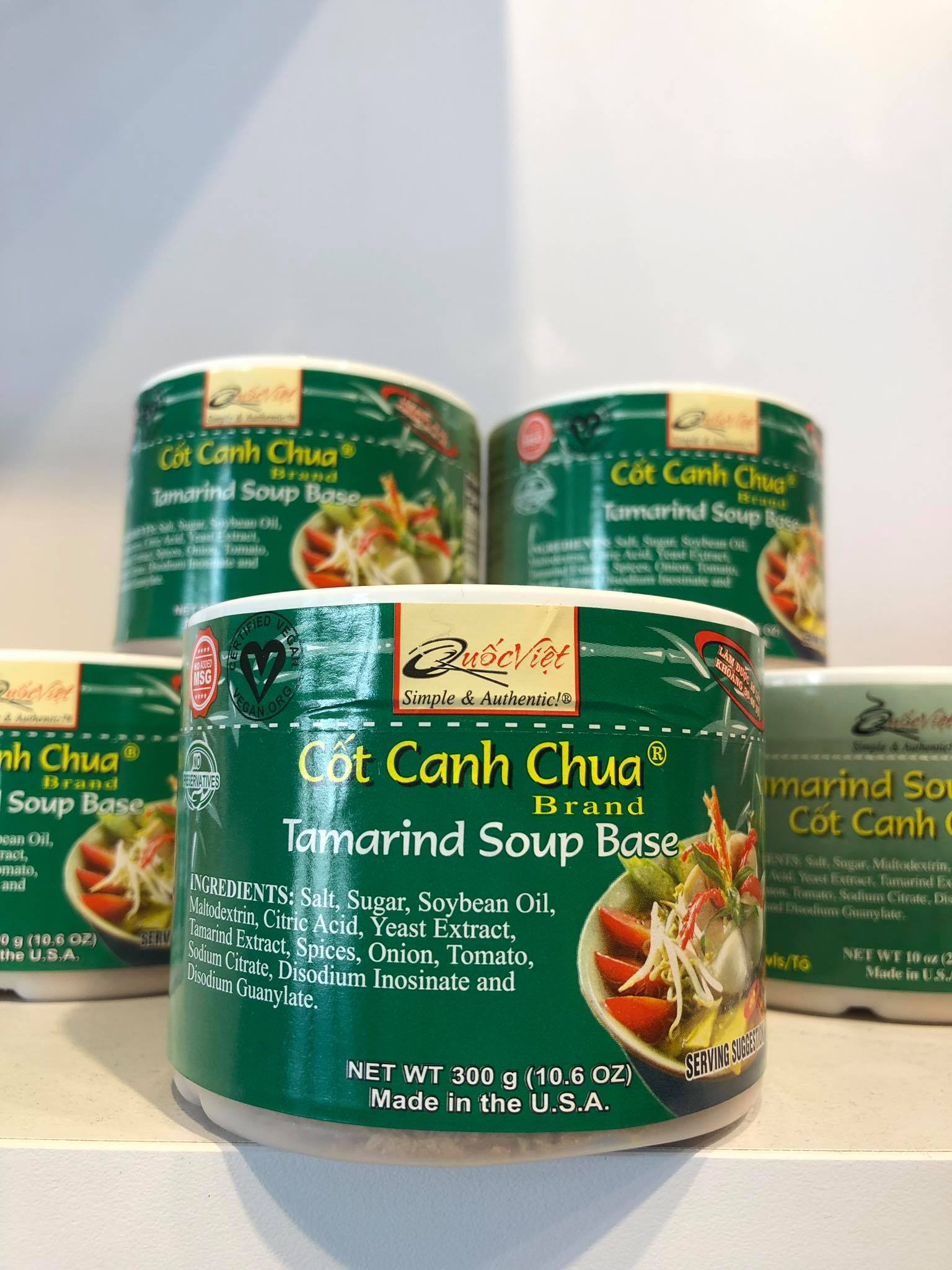 GIA VỊ NẤU CỐT CANH CHUA QUỐC VIỆT FOODS 300G