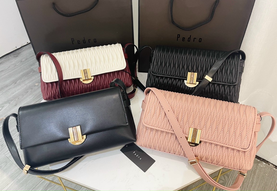 Túi xách nữ  xinh xắn sz 24cm 4 nhóm màu  PW2-76390055
