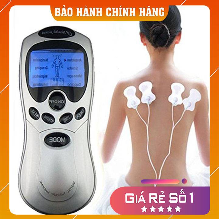 (FREE SHIP) Máy châm cứu liệu màn hình điện tử LCD điều thoái hóa cổ vai gáy <3