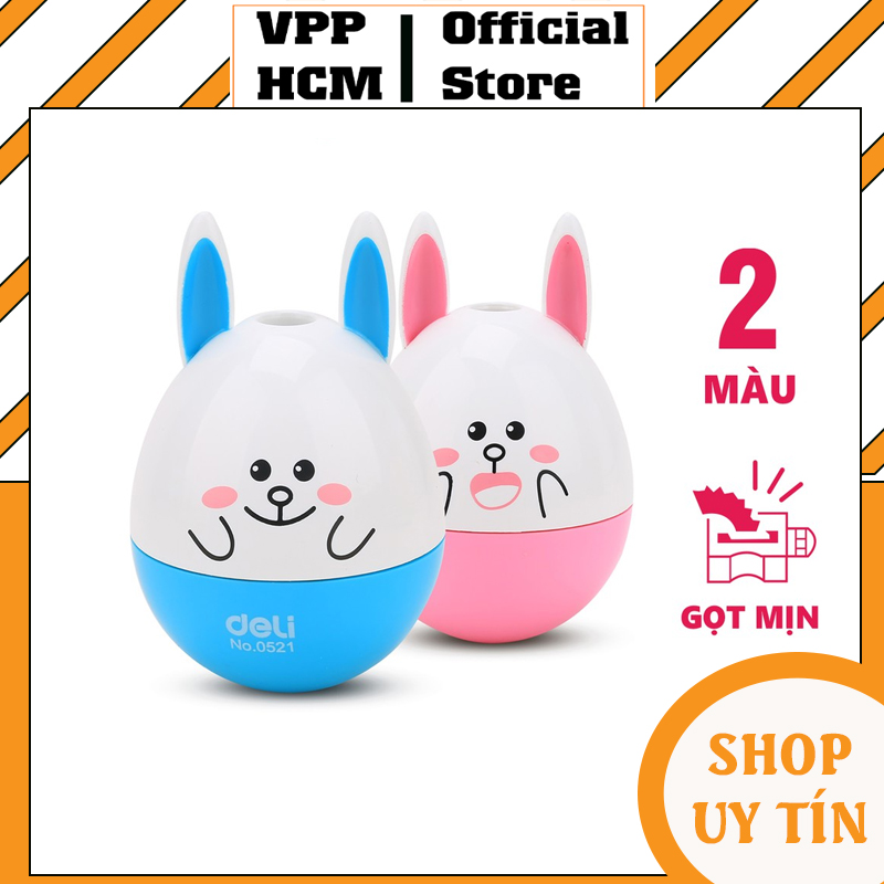 Gọt chì lật đật deli 521 hình thỏ