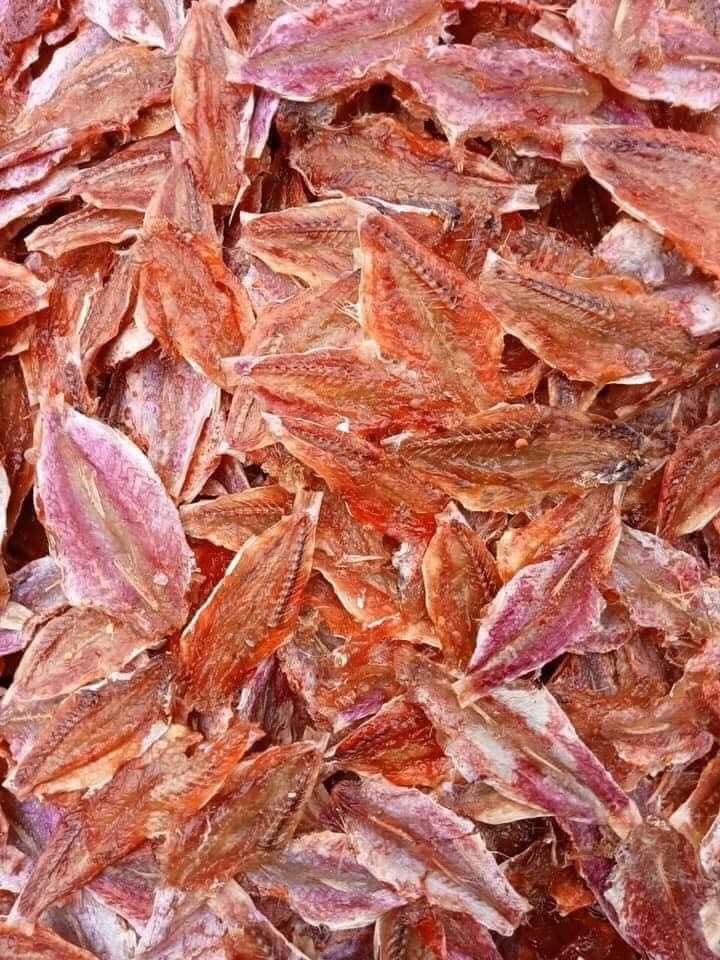 Khô cá phèn sẻ tẩm ướp gia vị vừa ăn khôn mặn,khô cá phèn hồng, khô cá linh phèn khô thoại sơn