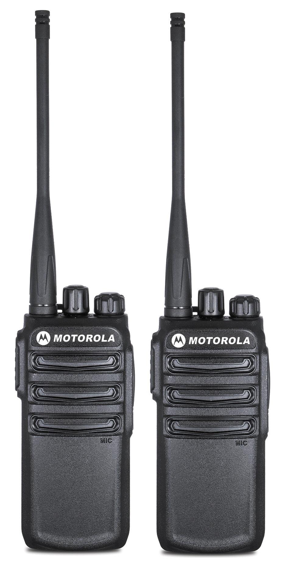 Bộ 2 Bộ đàm Motorola CP838 (Siêu bền, Loa chống từ tính, Pin dung lượng lớn, cự ly liên lạc xa)