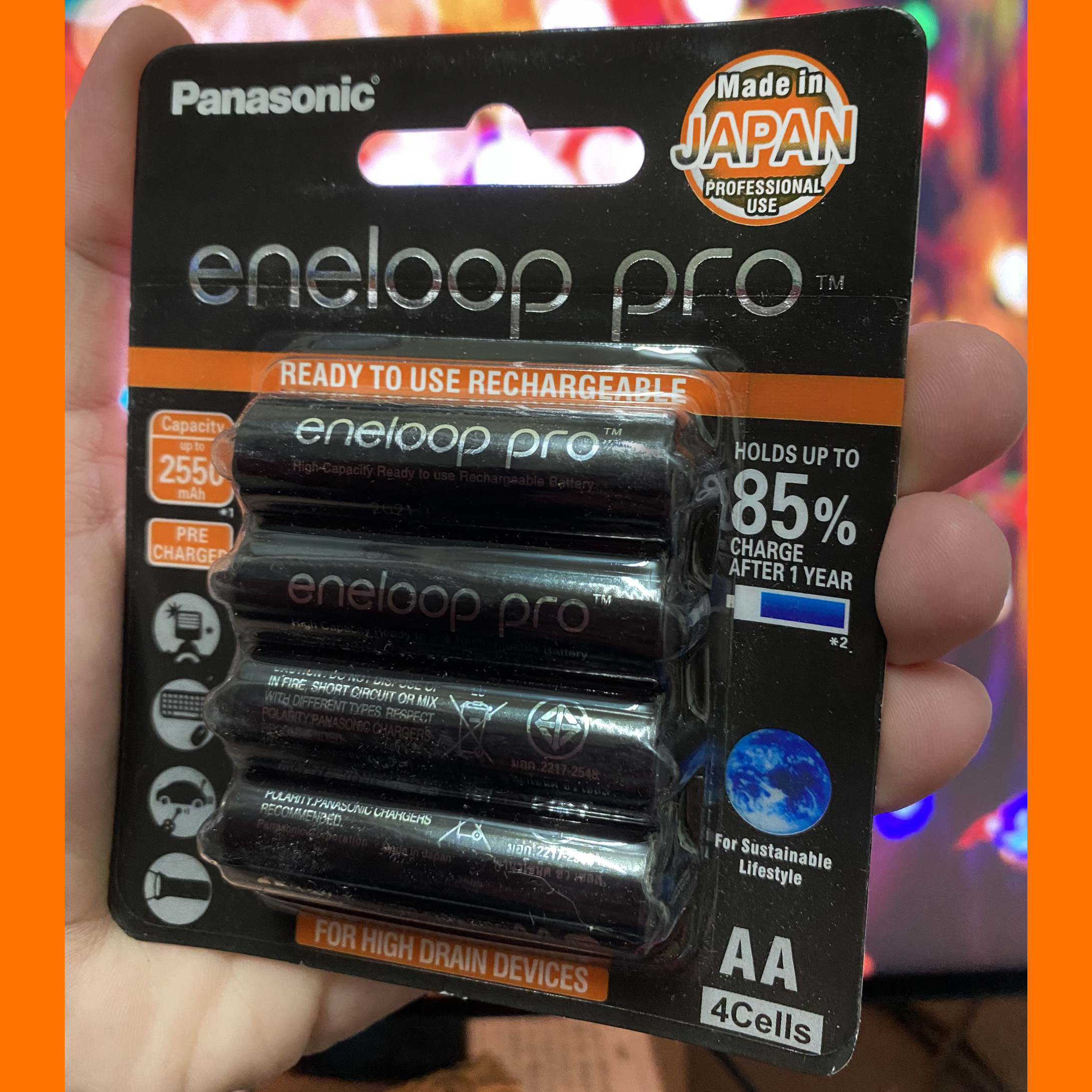 Pin sạc eneloop 1900,2500