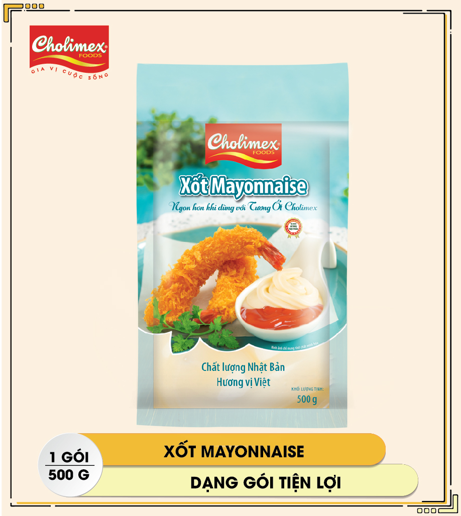 Xốt Mayonnaise gói 500g