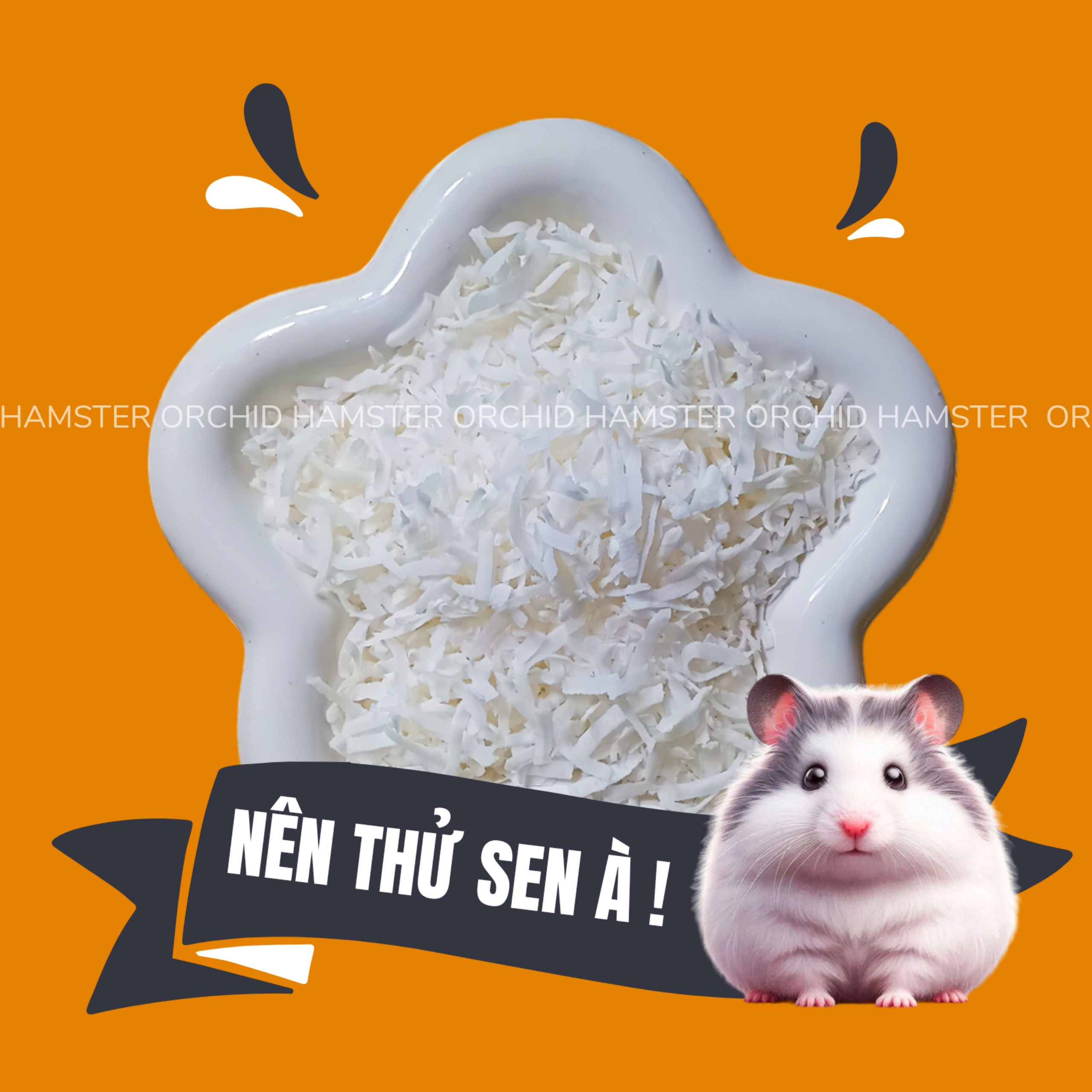 Dừa Khô Sấy Lạnh Dành Cho Hamster