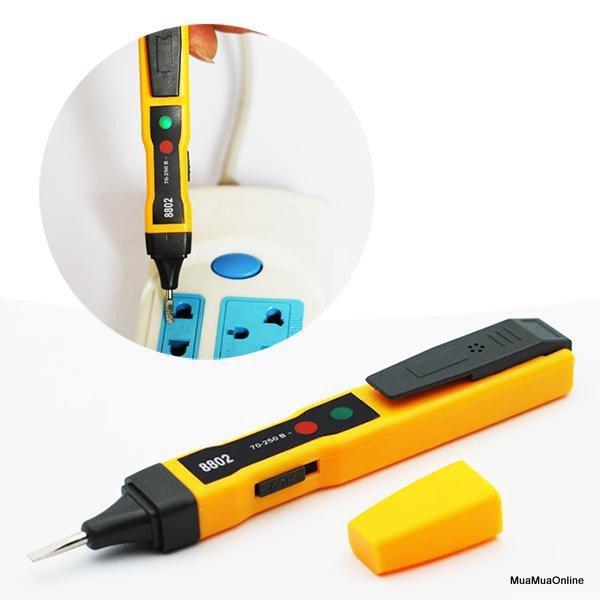 Bút thử điện âm tường sp-8802 cao cấp + tặng kèm 2 viên pin