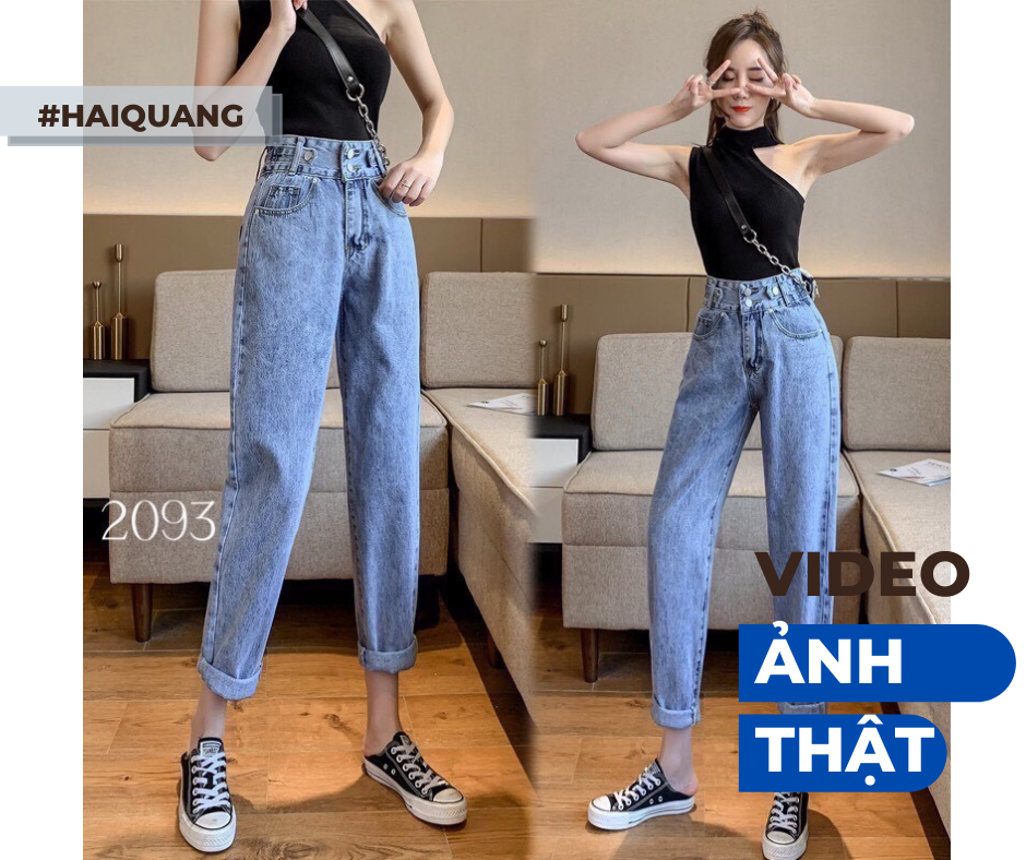 Quần jean baggy quảng châu ha12