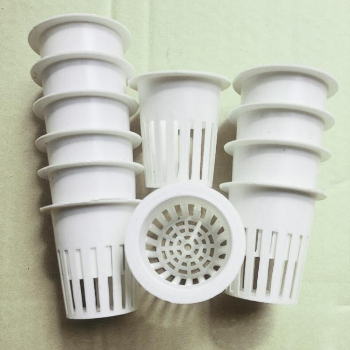 150 cái Rọ phi 65mm trồng rau thuỷ canh khí canh