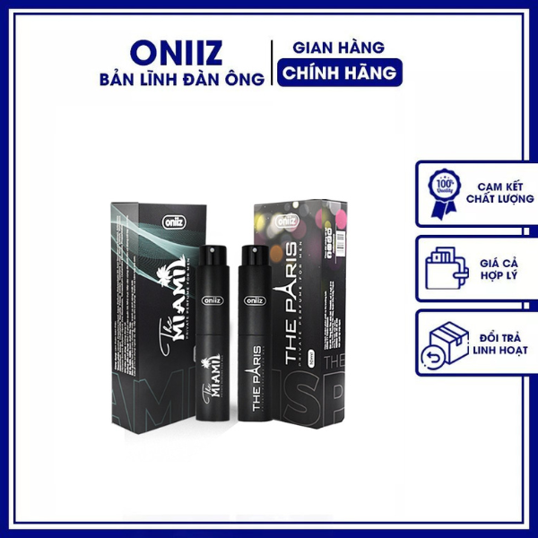 Nước hoa vùng kín nam giới Oniiz Scent 10ml nước hoa nam hương thơm ngọt ngào, thư giãn, êm dịu
