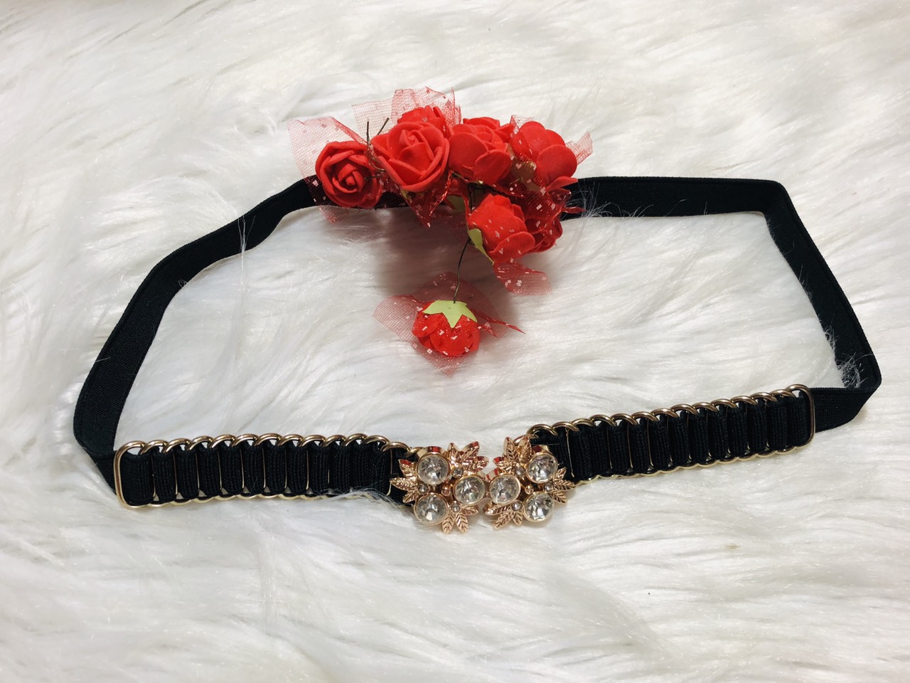 Thắt lưng bản 2cm. thun thiết kế.ms352