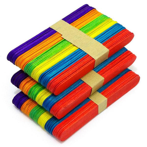 Que kem đủ màu , que đè lưỡi đủ màu 15cm x 2cm